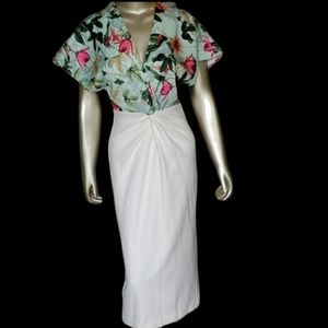 TED BAKER NWT midi dress sz 2